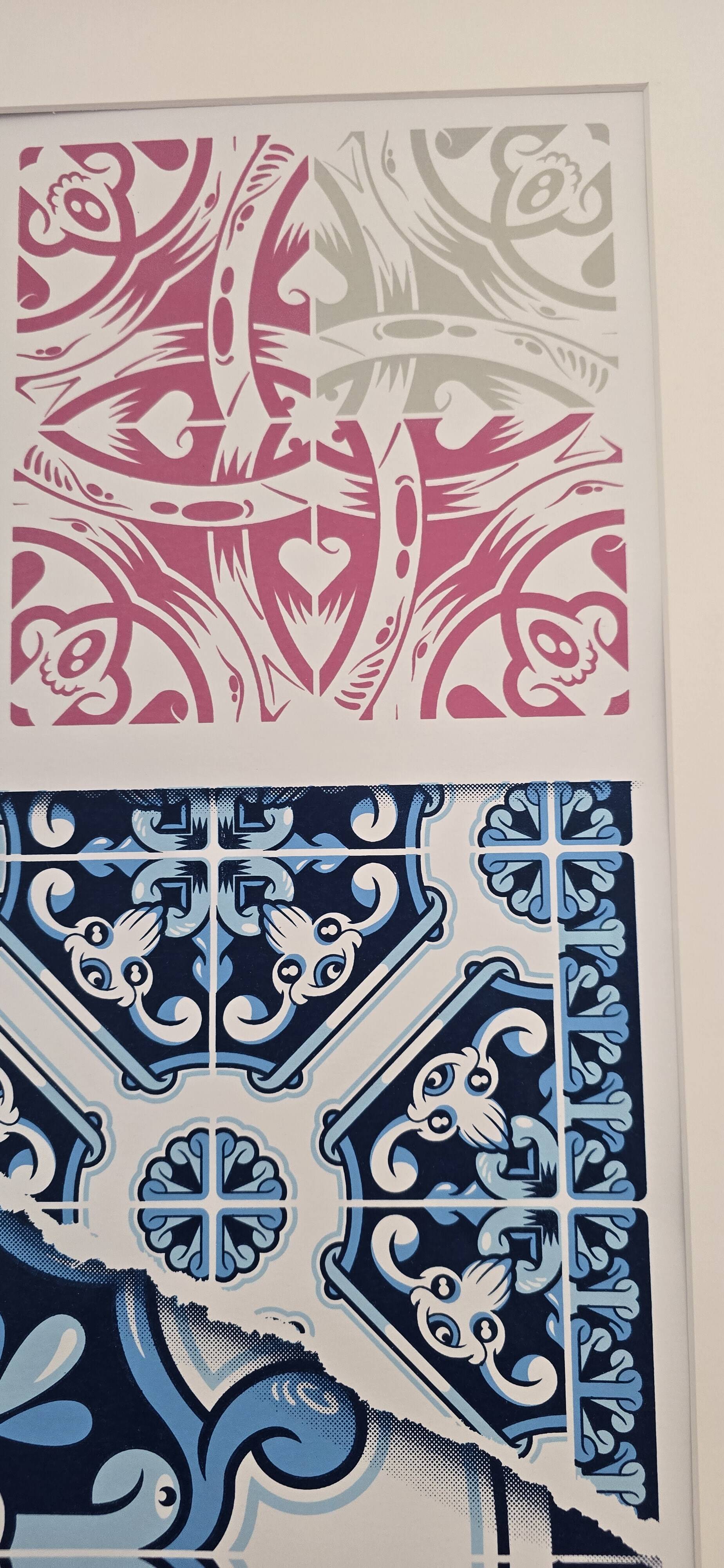 Add fuel - diogo machado (1980) - silkscreen print "apophenia" signed no. 43