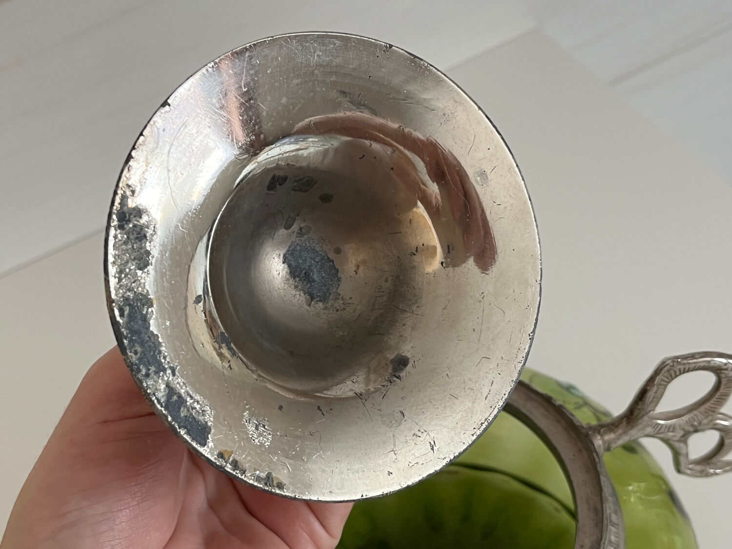 Glass biscuit bucket