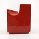 Vase with 2 necks by Roberto Rigon for Bertoncello • Italy • Circa 1970