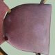 Fauteuil Bridge Art Déco en bois et tissu