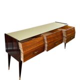 Commode à tiroirs italienne unique du milieu du siècle, 1960s