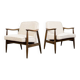 Pair of armchairs GFM-87 by Juliusz Kędziorek, GFM, Poland, 1960s.
