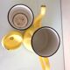 Former yellow enamelled coffee maker 50/60