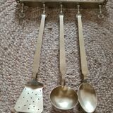 Brass kitchen utensils