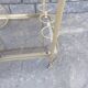 Vintage rolling metal dore service