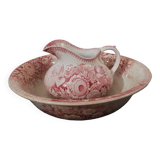 Pitcher and bowl signed tf (théophile fenal)