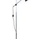 1960s 1970s Floor Lamp Mid-Century Space Age Design Metal