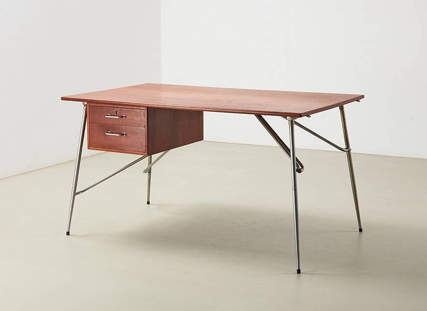 Borge Mogensen Drop Leaf Desk for Soborg Denmark 1953