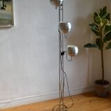 Goffredo Reggiani Lampadaire Eye ball 1970 3 lumières orientables