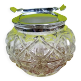 Sucrier verre ciselé