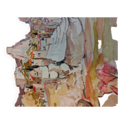 Gouache Les Baux de Provence