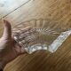 Set of 3 cut glass aperitif bowls - old, vintage