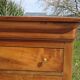 Antique Louis Philippe chest of drawers made entirely of walnut.