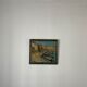 Painting signed Filhos oil on panel 1950 "Port de Martigues".