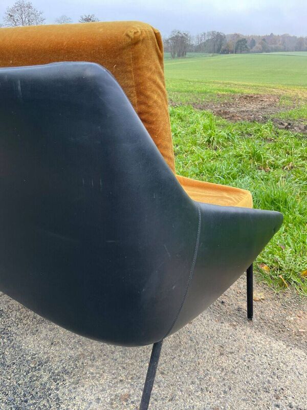 Canapé modèle 800, création et édition Steiner, vers 1958