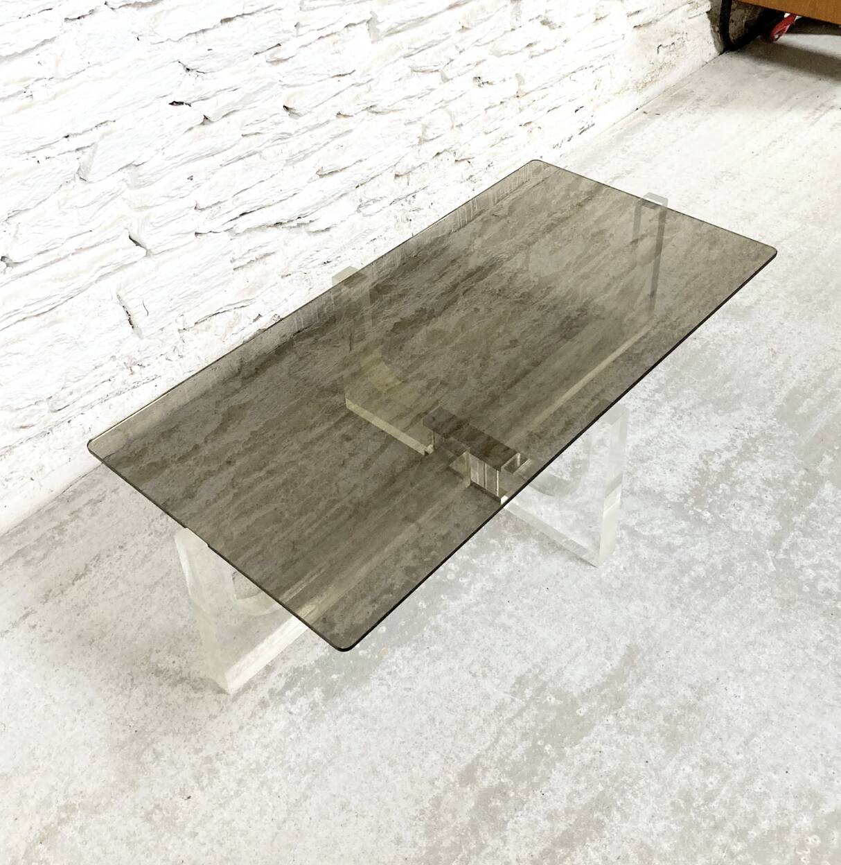 1970s coffee table by Michel Dumas