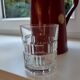 Batch of decanter and 6 whiskey glasses 70s