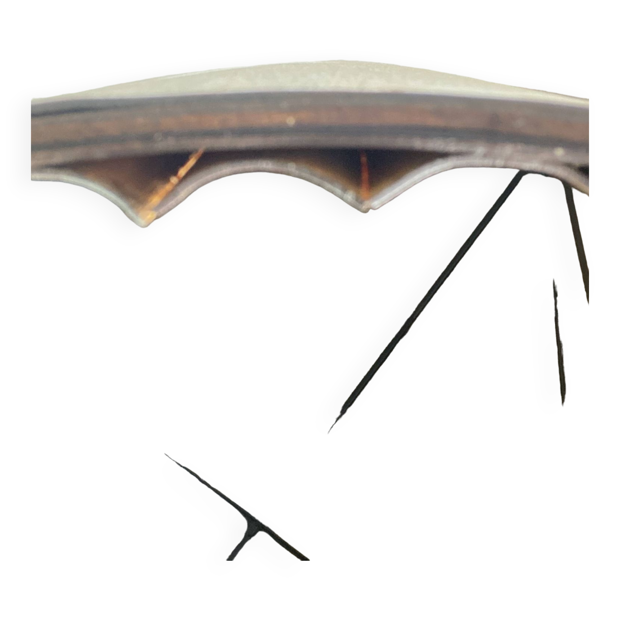 Set of 3 mismatched and damaged bistro chairs