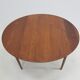 Metal table in teak oval 311 by Peter Hvidt & Orla Mølgaard-Nielsen for Søborg Møbelfabrik