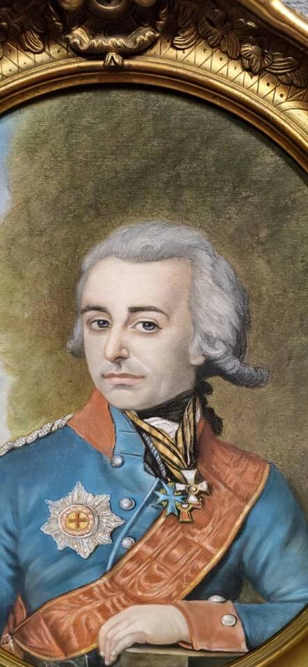 After Vladimir Lukich Borovikovsky: painting by Count Pyotr Alexandrovich