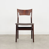 Set of six oak chairs, Danish design, 1970s, production: Denmark