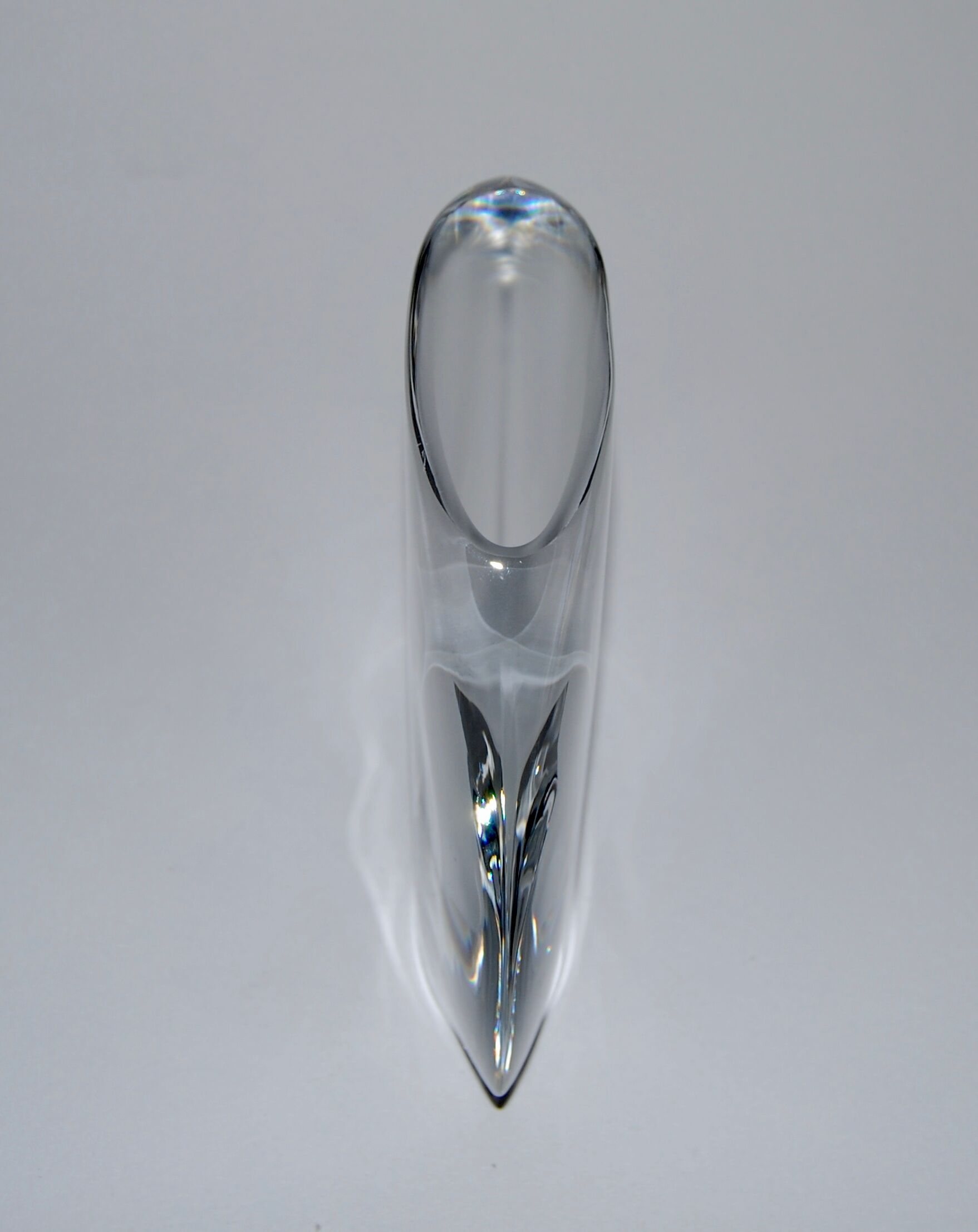 Vase or soliflore in Sèvres crystal
