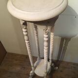 White patina wood harness