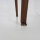 Pair of Scandinavian chairs in beech wood and skai from the 50s