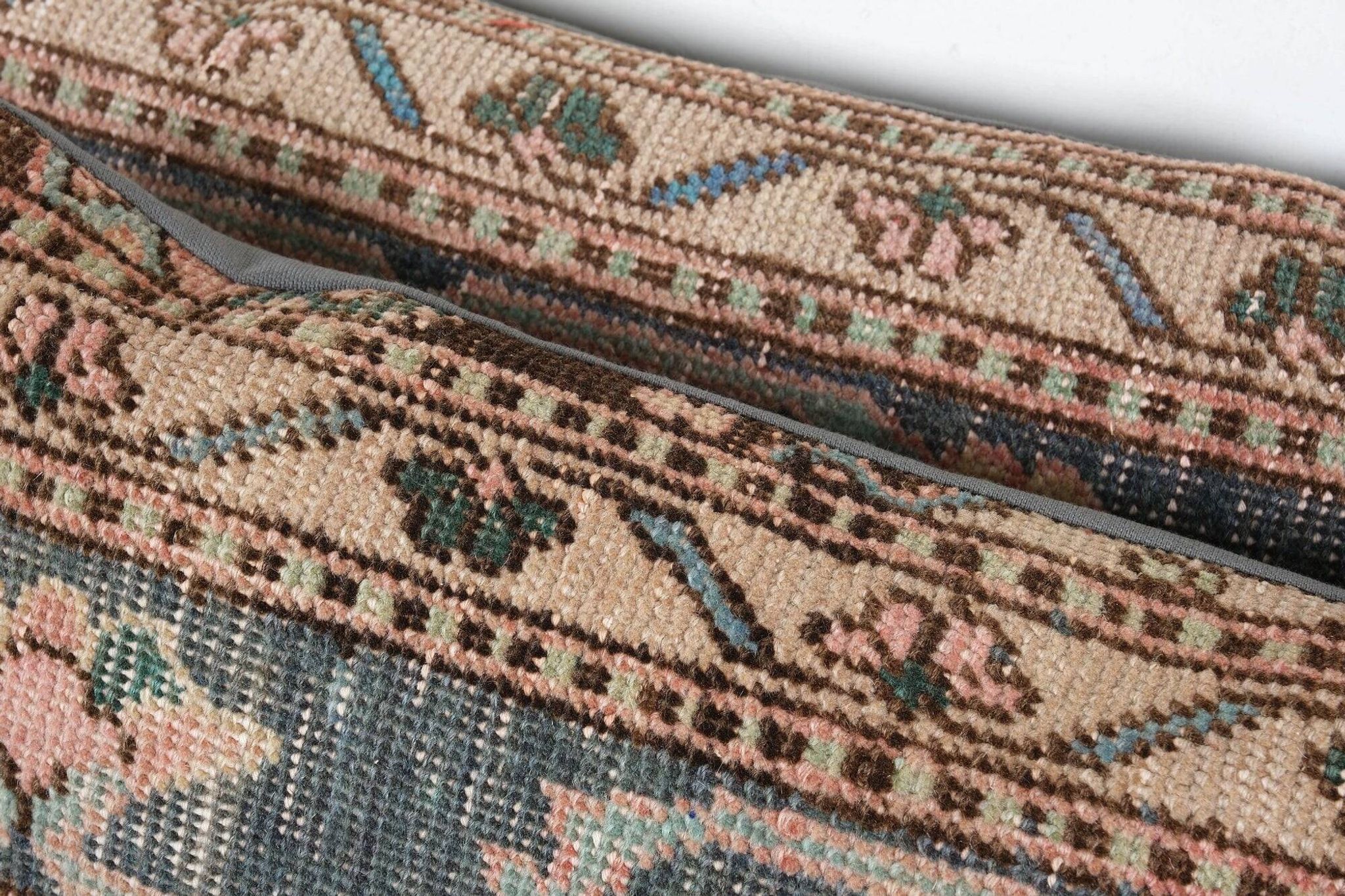 Lot de 2 housses de coussin turque vintage 30x91 cm