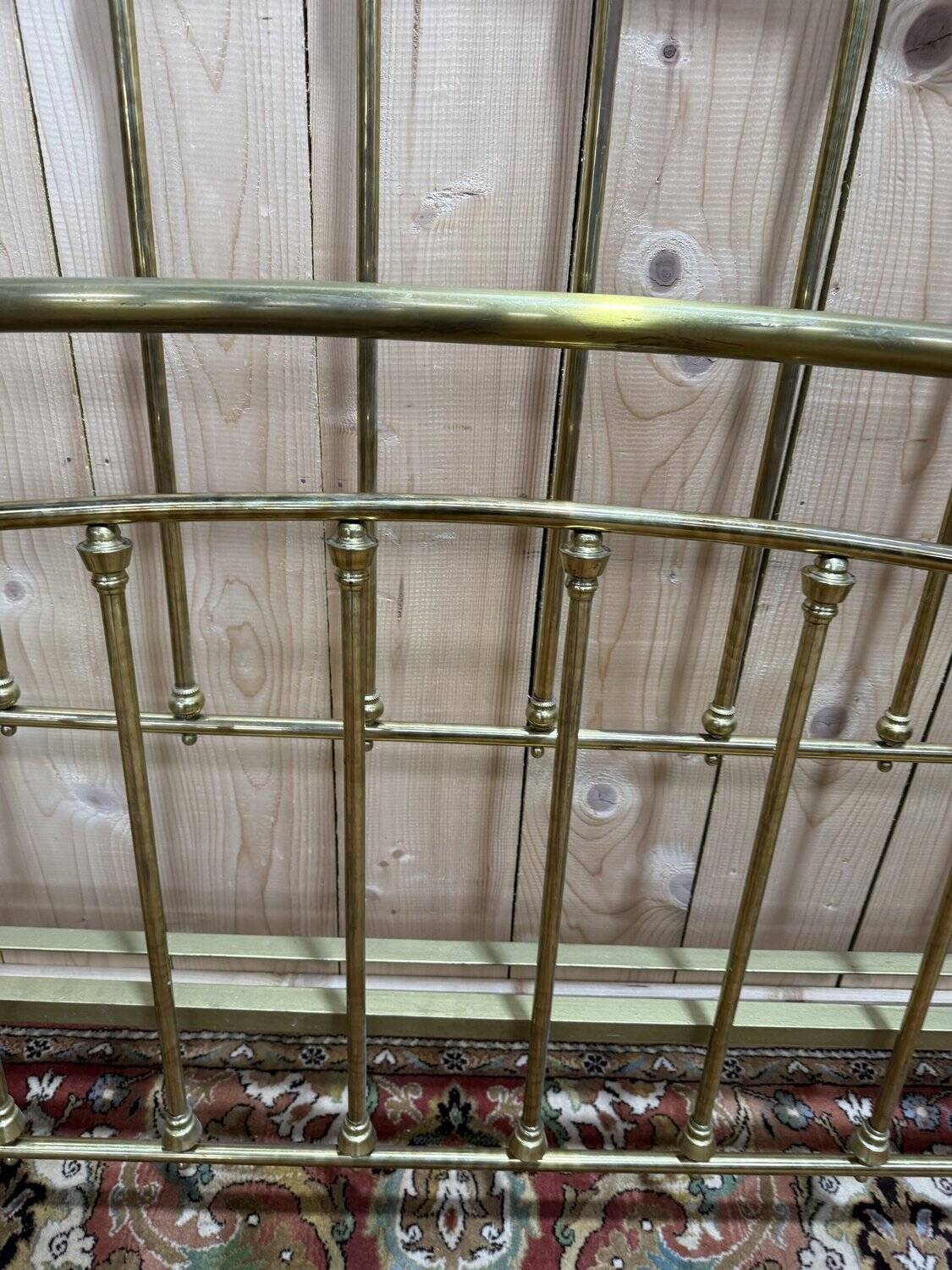 Solid brass cot from 1900