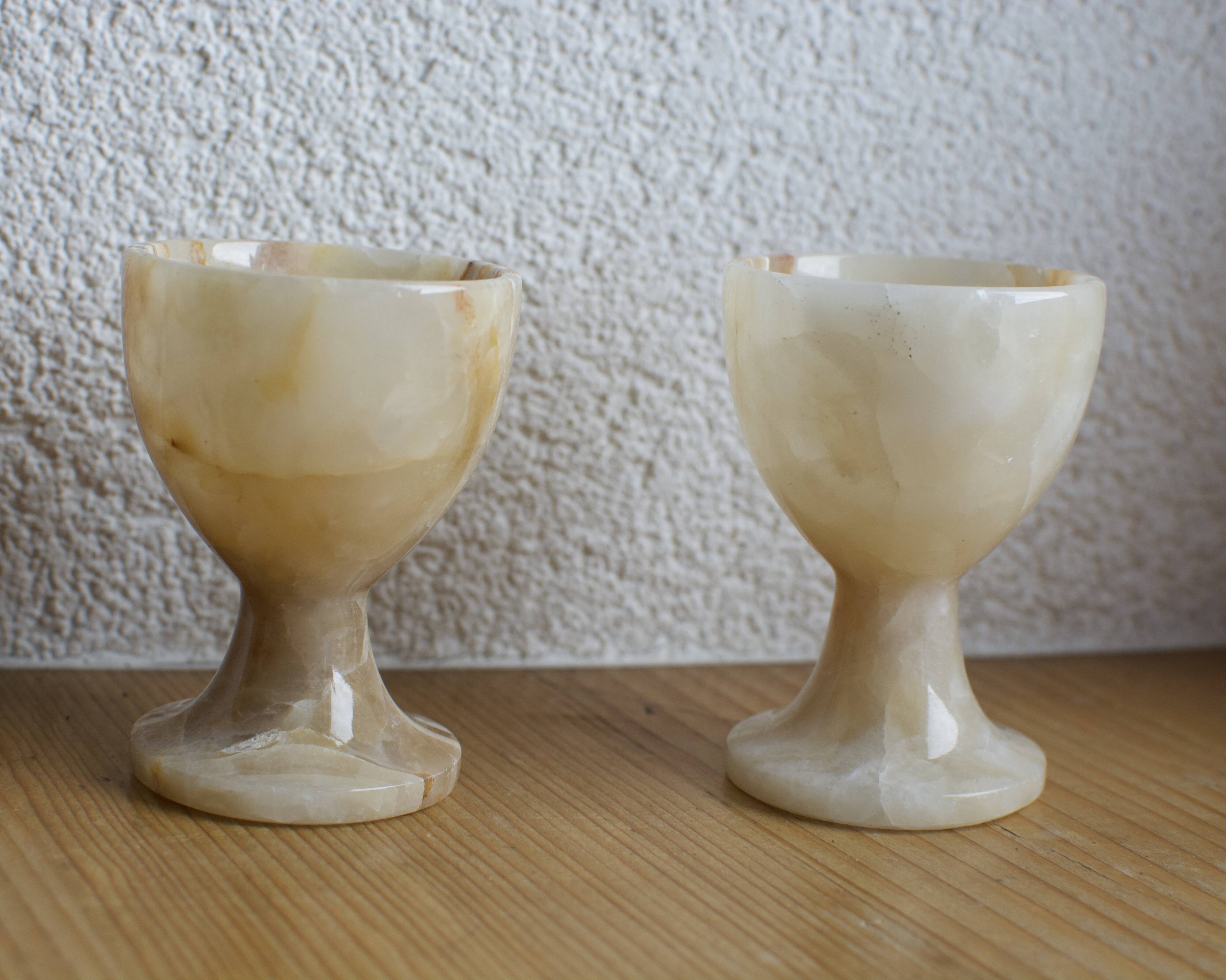 Duo of marble cockroaches