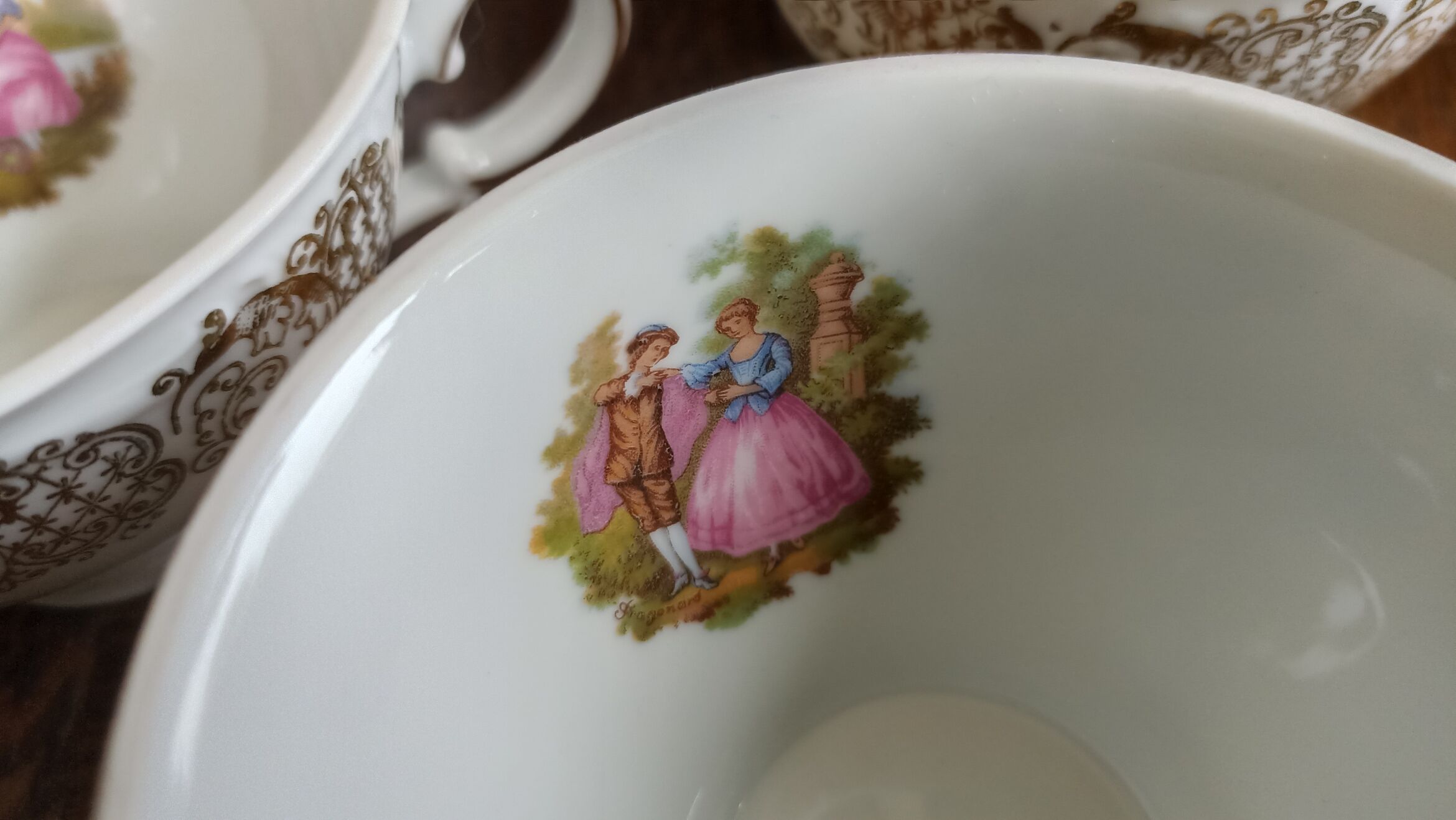 Winterling Scharzenbach coffee service for 6 people