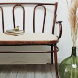 Sofa in curved wood Fischel