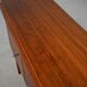 Vintage Scandinavian teak sideboard with writing surface, 1960s.