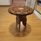 Small Burma wood folding table