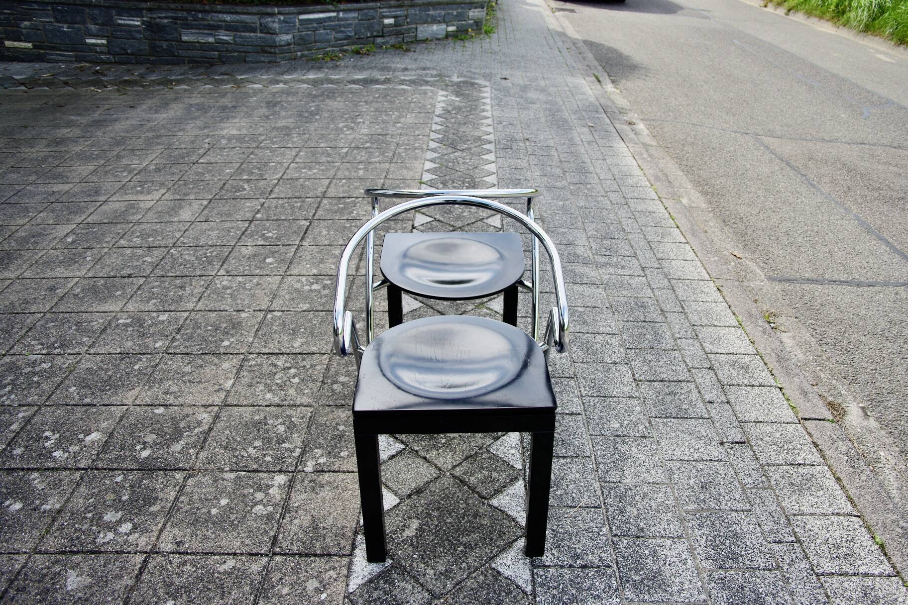 Pair of vintage space age chair 1980