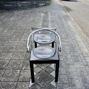 Paire de chaise vintage space age 1980