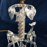 Lamp foot signed A.Vialas year 1950