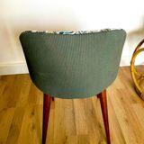 Cocktail Chair, Green Velvet