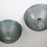 Pair of vintage ceiling lamps