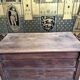 Oak wood chest