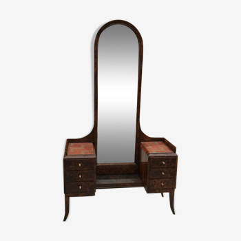Art Deco dressing table - Vanity with mirror