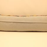 Turkish kilim cushion, 35x120 cm