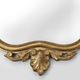 20th Century Belgian Baroque Mirror in Gilded Wood, 1950s