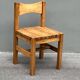 pine wood chair by Ilmari Tapiovaara, 1960s