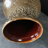 Vase in ceramic rock effect of saint clement mammouth 38 cm decoration