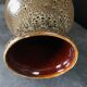 Vase in ceramic rock effect of saint clement mammouth 38 cm decoration