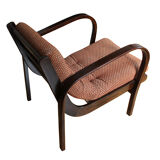 Pair of 1950's armchairs by Kropacek and Kozelka for Interier Praha