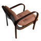Pair of 1950's armchairs by Kropacek and Kozelka for Interier Praha