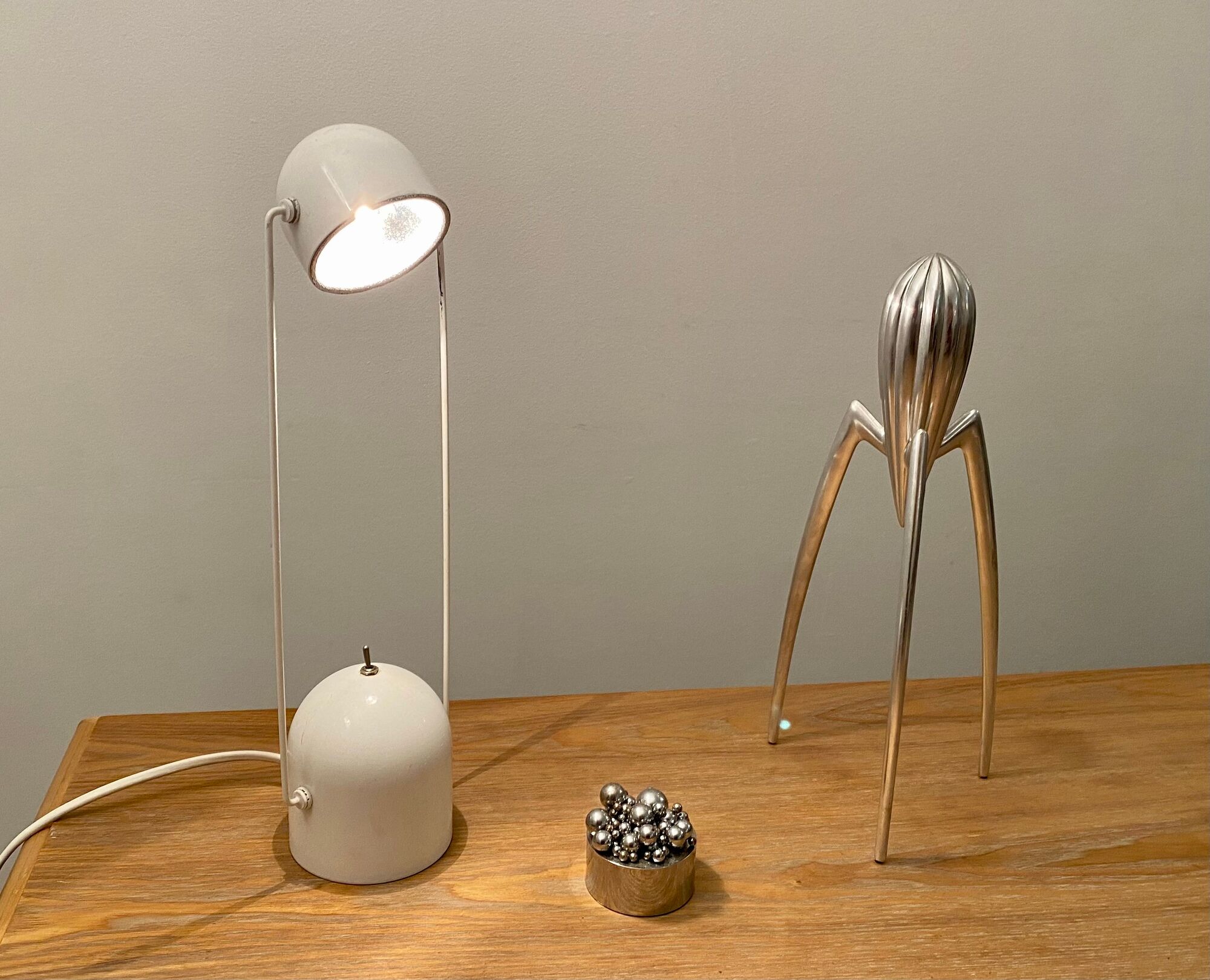 Desk lamp design Memphis italy vintage 70s Stillplast